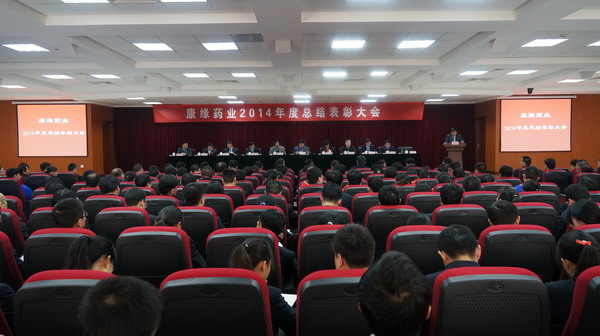 乐投Letou藥業2014年度總結暨表彰大會圓滿召開  