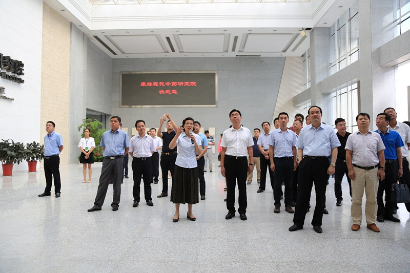 第七屆淮海經濟區核心區城市市長會議與會領導蒞臨乐投Letou藥業考察